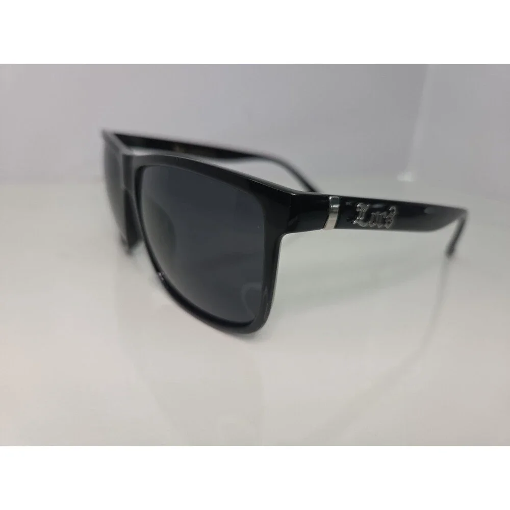 Locs Sunglasses Black Frame Smoke Tint Lens 8LOC91055-BK